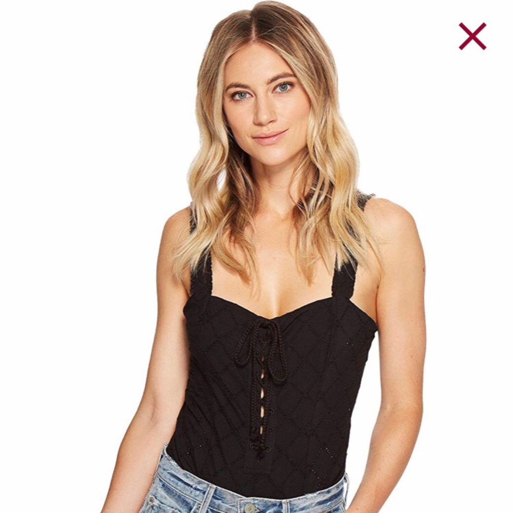 Free People Make Me Up Bodysuit